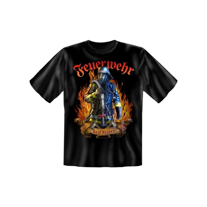 Feuerwehr T-Shirt "Real Heroes"
