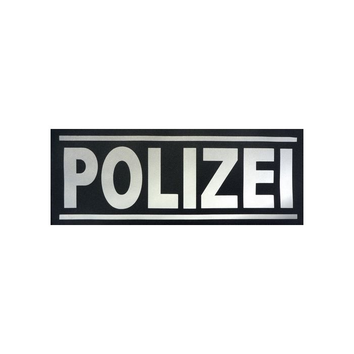 Klettschild aus Polyester