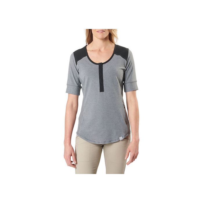 5.11 Willow Damen Henley-Shirt Schwarz