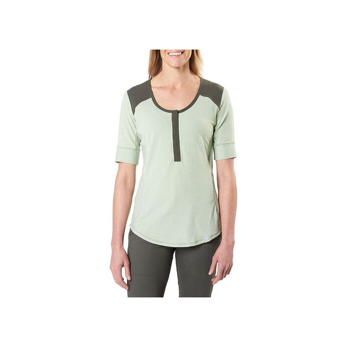 5.11 Willow Damen Henley-Shirt Eucalyptus