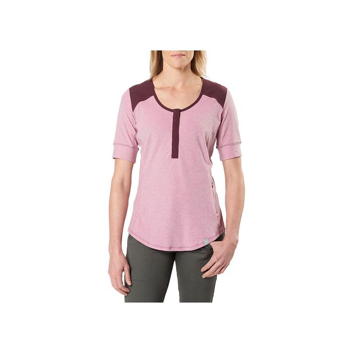 5.11 Willow Damen Henley-Shirt Berry
