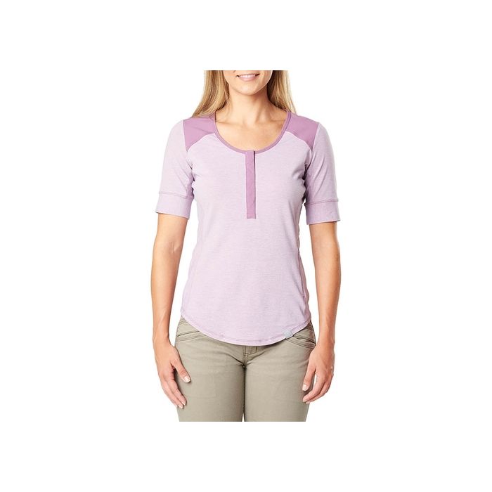 5.11 Willow Damen Henley-Shirt Plum-Heather