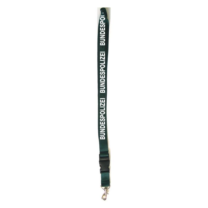 Schlüssel Halsband Bundespolizei - mit Haken - Nr. 4094