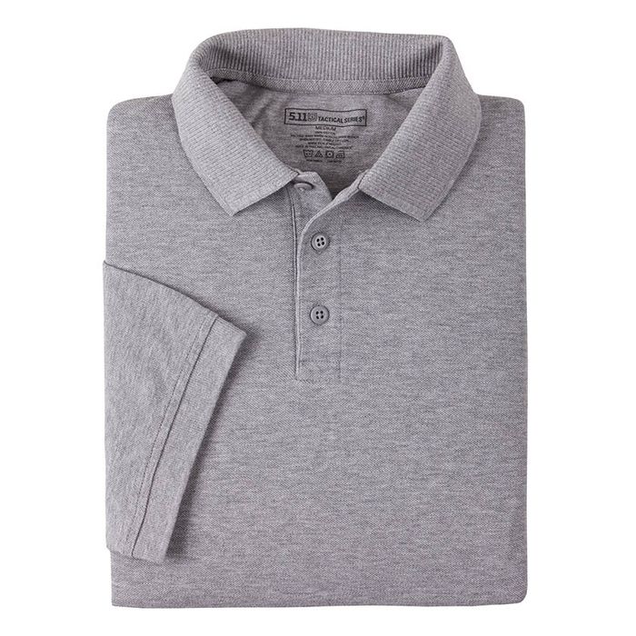 5.11 Professional Kurzarm Polohemd Heather Grey
