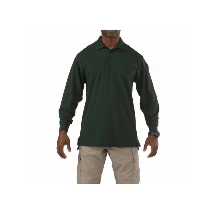 5.11 Professional Langarm Polohemd LE Green
