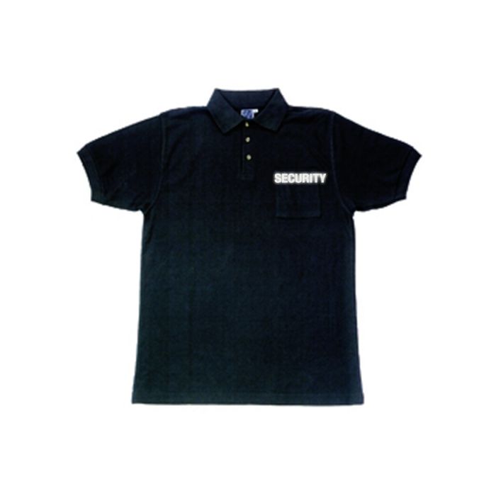 Polo Shirt mit Brusttasche schwarz 