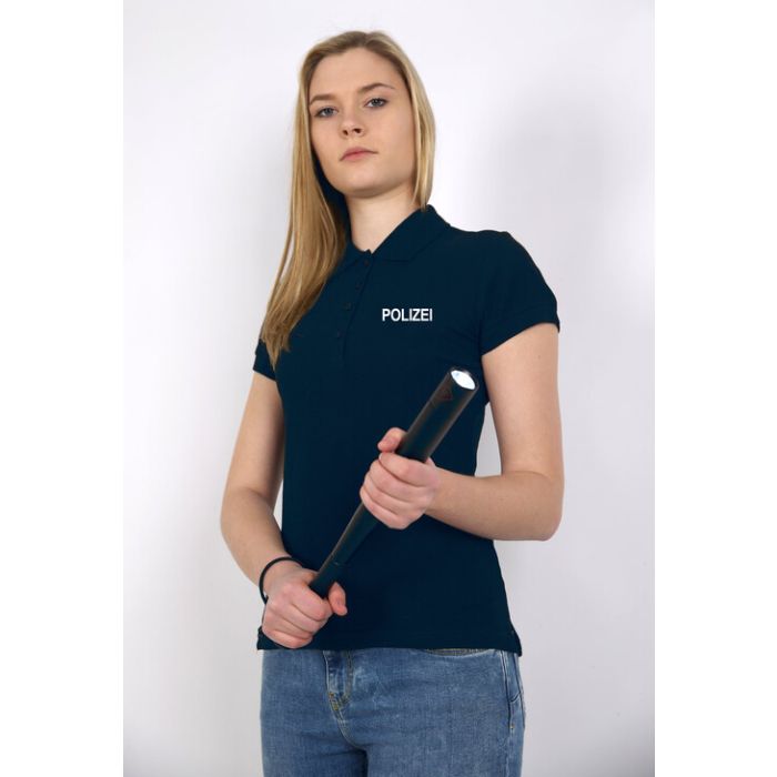 Damen Piquet Polo Shirt dunkelblau