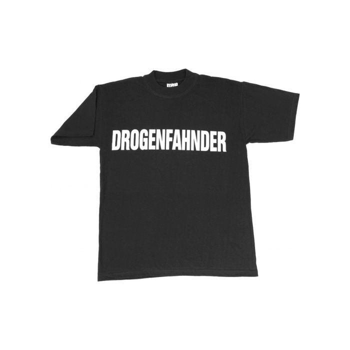 T-Shirt Drogenfahnder - Schwarz