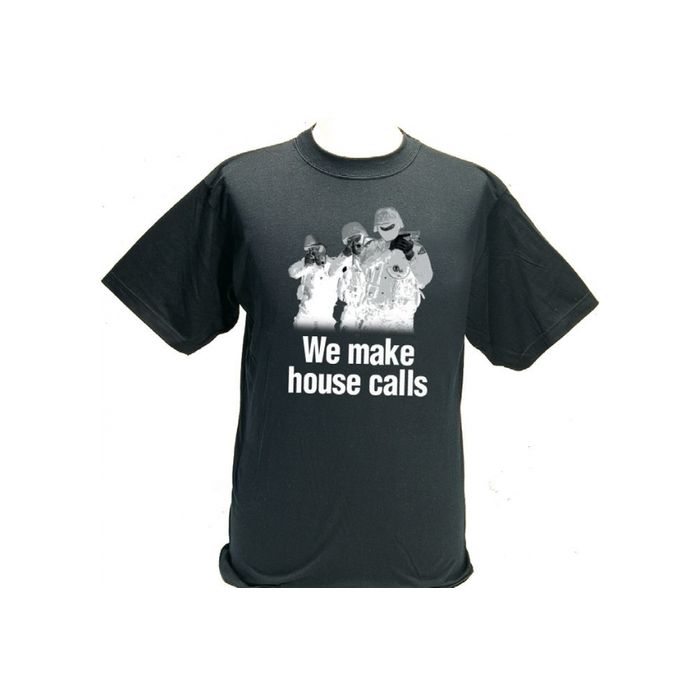 T-Shirt - mit Aufdruck "We make house calls" 