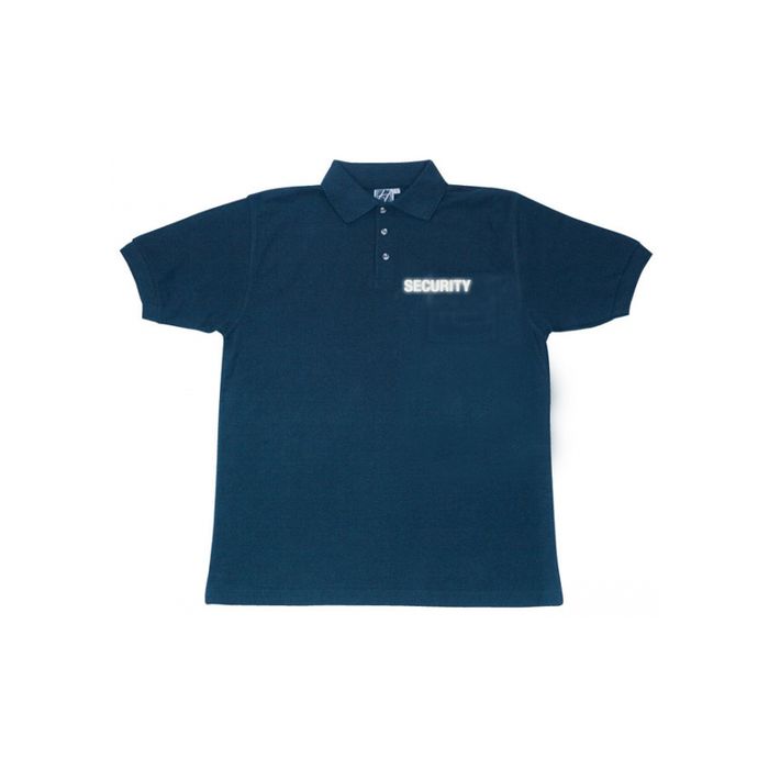 Polo Shirt mit Brusttasche dunkelblau