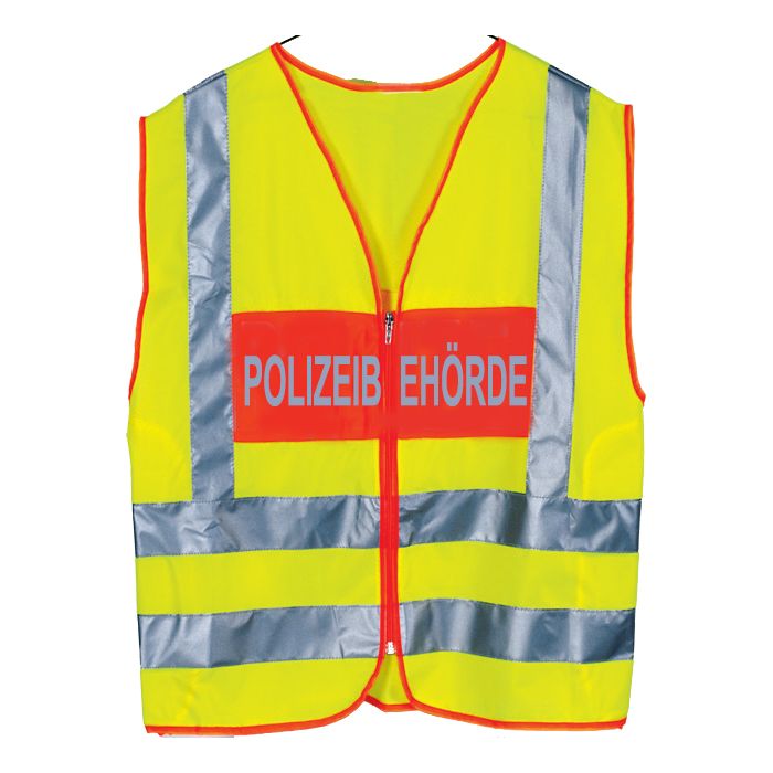 Polizeiwarnweste nach EN ISO 20471( Klasse 2) - Gelb