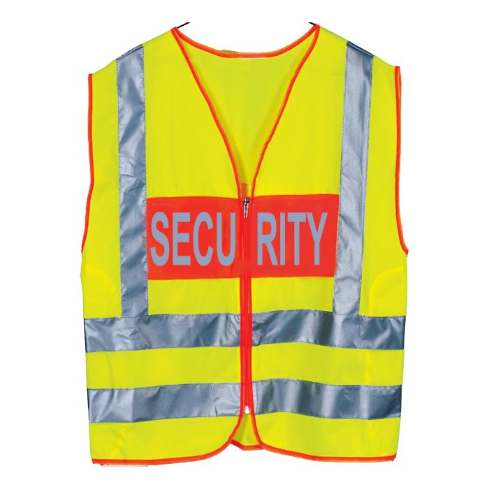 Polizeiwarnweste nach EN ISO 20471( Klasse 2) - Gelb