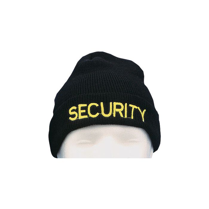 Wollmütze "SECURITY" 