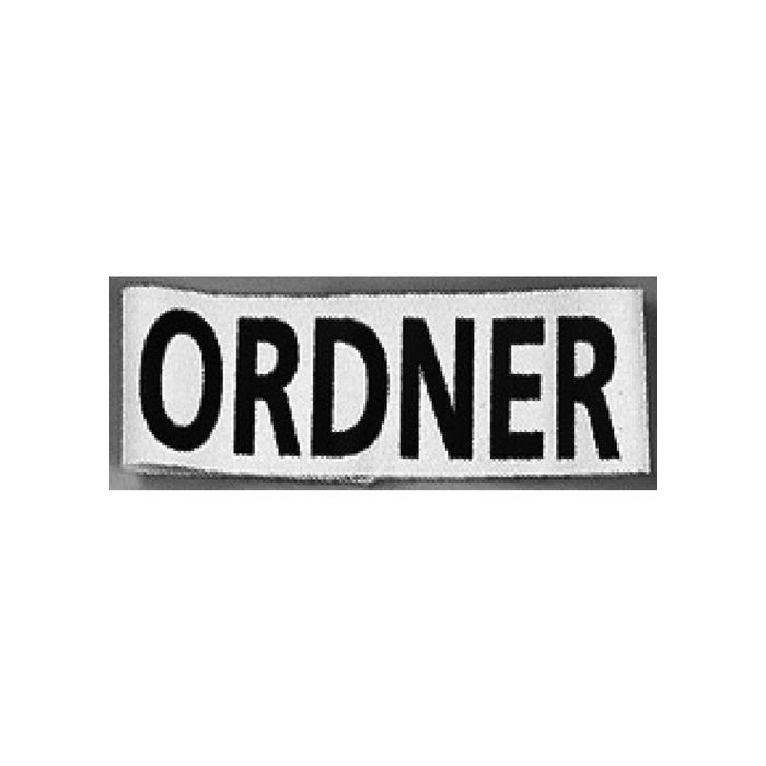 Armbinde "ORDNER" mit Gummizug