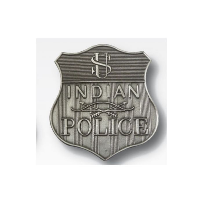 Metall-Abzeichen Indian Police - Nr. 4810