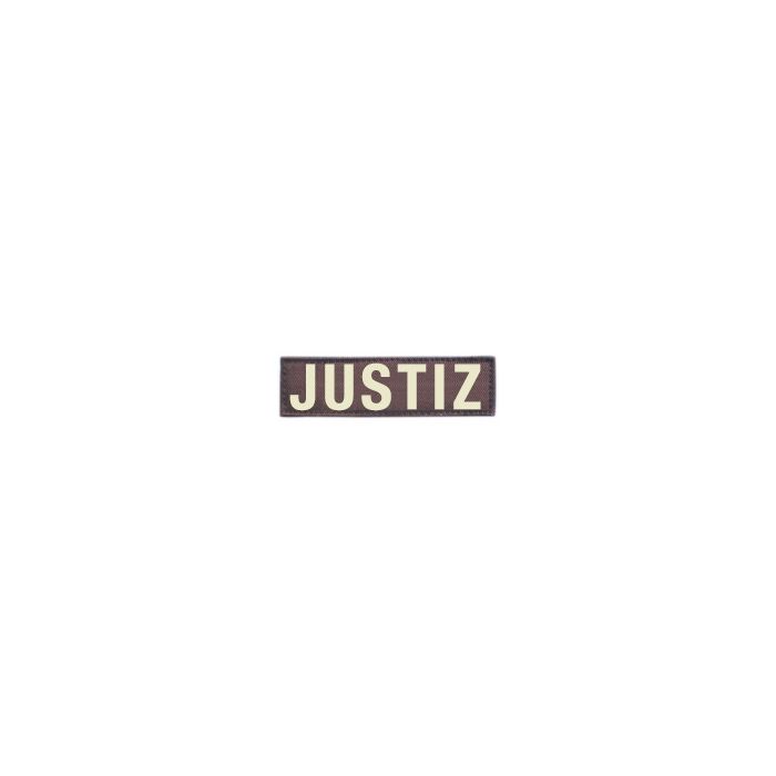 Stoff-Namensschilder (bestickt) "Justiz" 