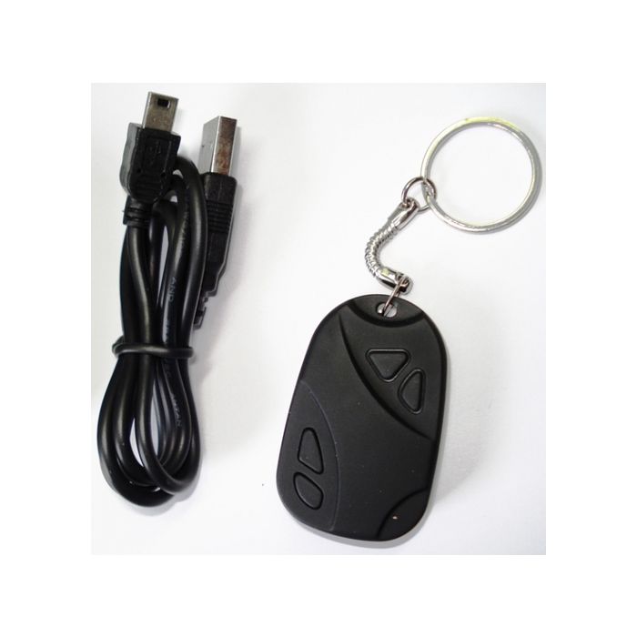 Auto-Schlüsselanhänger mit Spionkamera 4GB - mit eingebautem Mikrofon - kompatibel mit allen Computern - Videoformat: AVI 640(B) x 480(H) Pixel - Nr. 5028