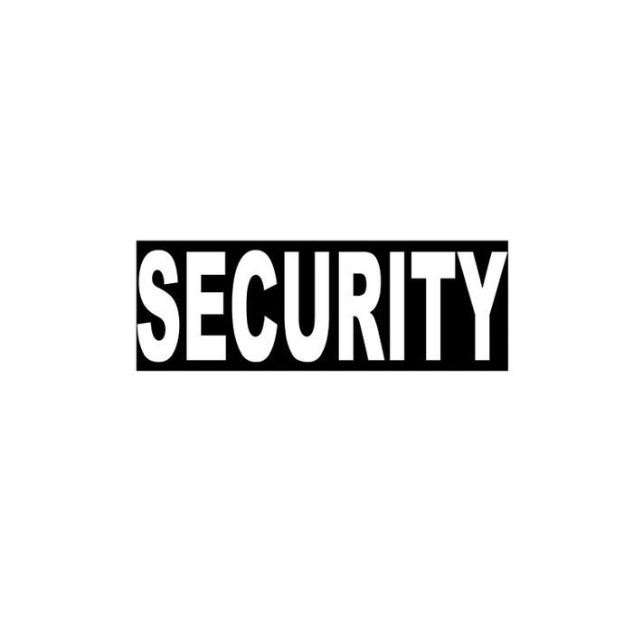 Dienstausweis Security schwarz - mit Aufschrift - Nr. 5030