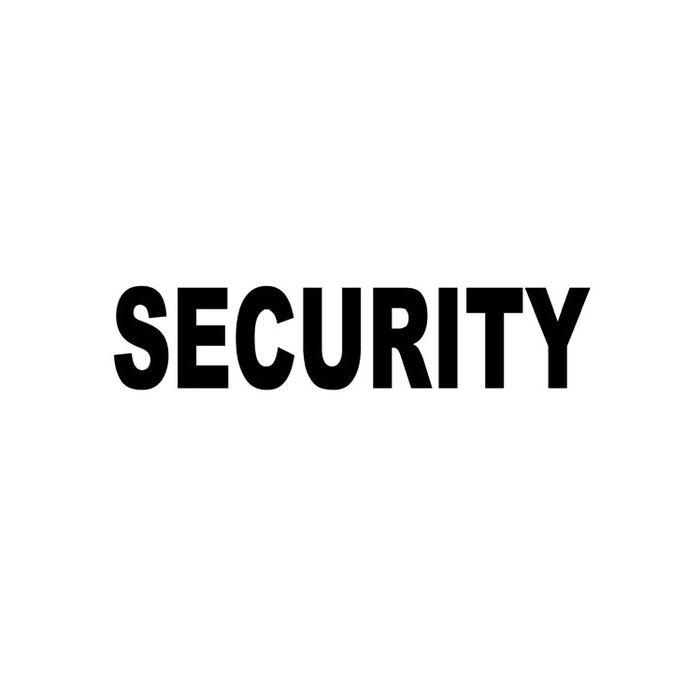 Dienstausweis Security - mit Aufschrift - Nr. 5031