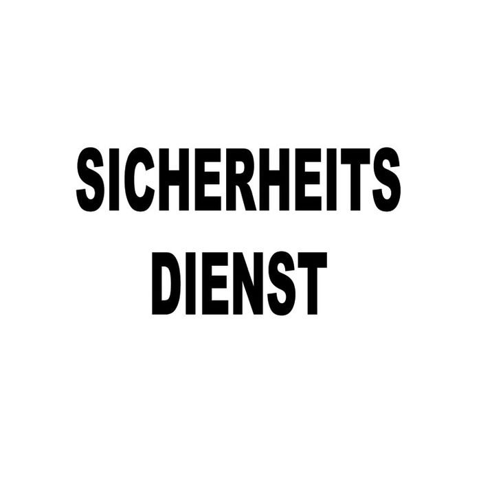 Dienstausweis Sicherheitsdienst - Nr. 5032