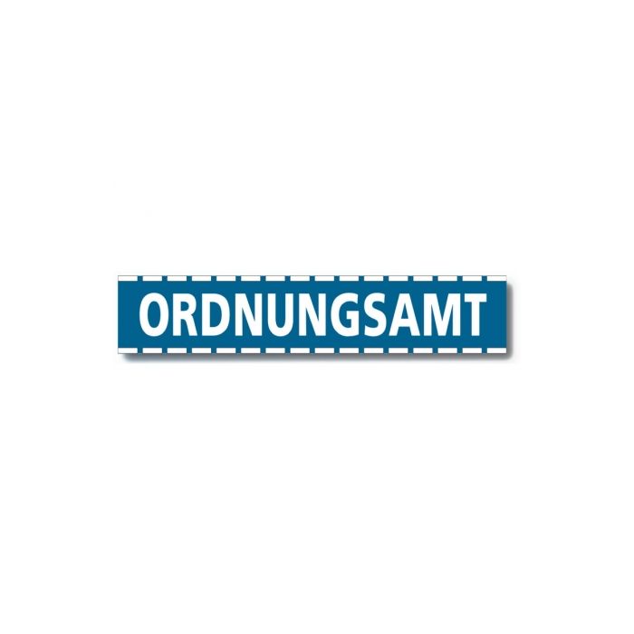 KFZ Magnetreflexschild ORDNUNGSAMT - Reflektierend - 50 x 10cm - Nr. 5064