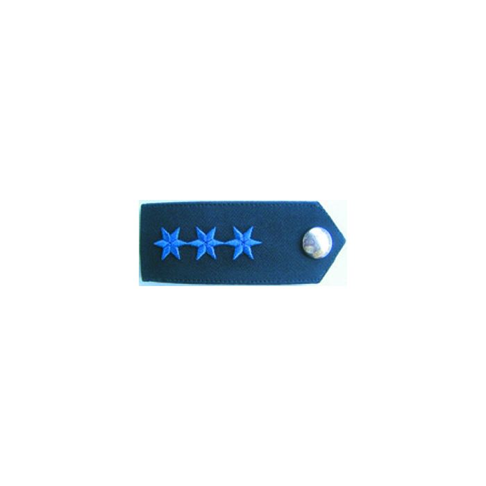 Dienstgradabzeichen Polizeiobermeister/in - Blau - Mittlerer Dienst - Nr. 5181