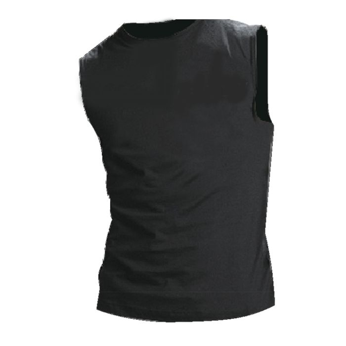 Sleeveless Shirt - schwarz 