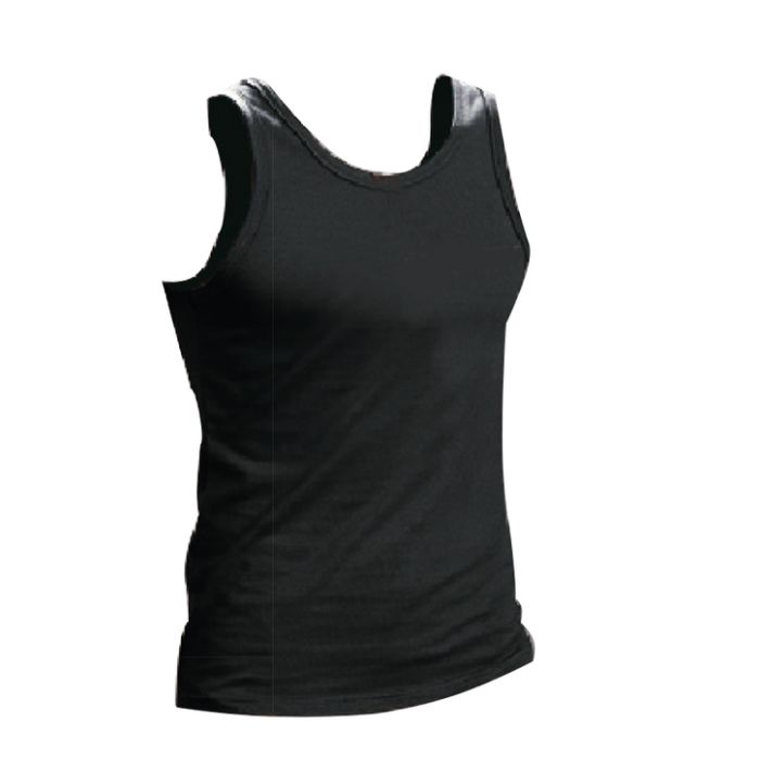Tank Top-Shirt schwarz