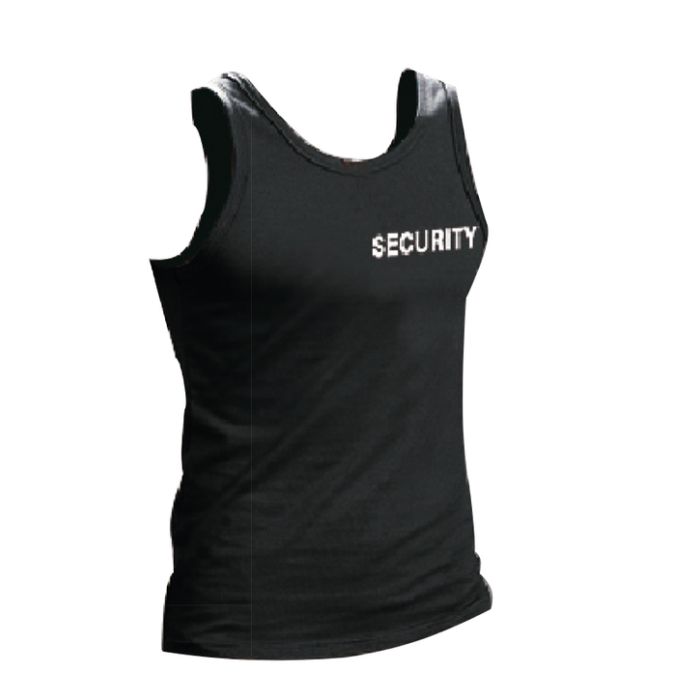 Tank Top-Shirt schwarz