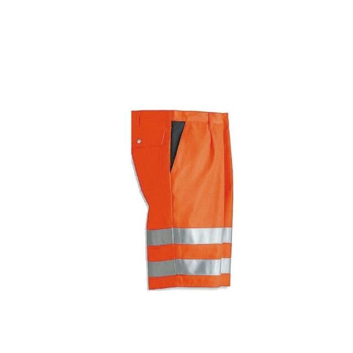 Bundhose Warnhose - Warnorange (kurz)