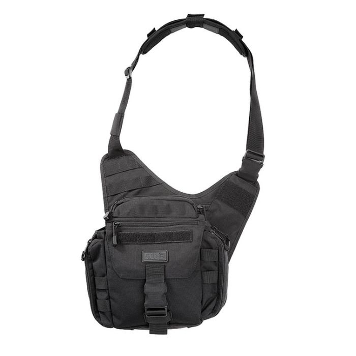 5.11 Push Pack Schultertasche Schwarz