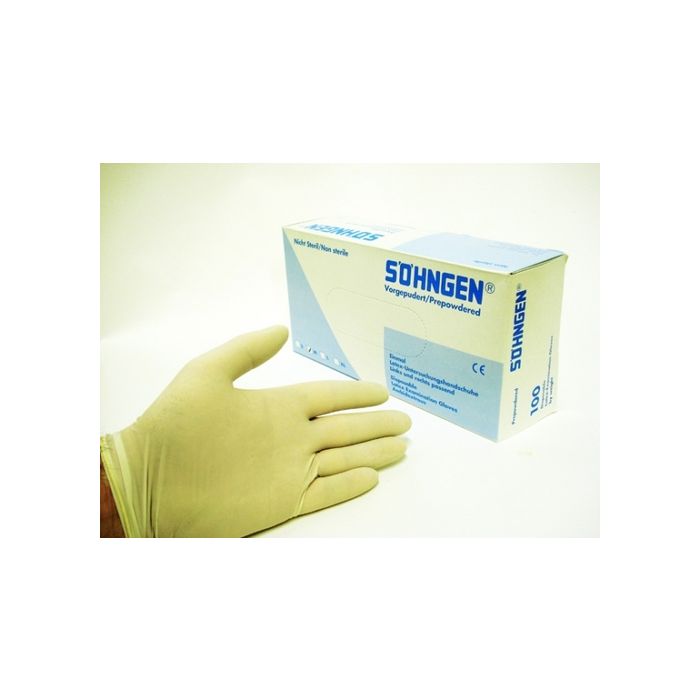 Einmal-Schutzhandschuhe DIN EN 455 - Markenware - nahtlos, fehlerfreier Rollrand - Nr. 6016