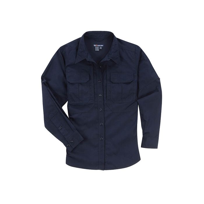 5.11 Damen Taclite Pro Langarm-Hemd Dark Navy