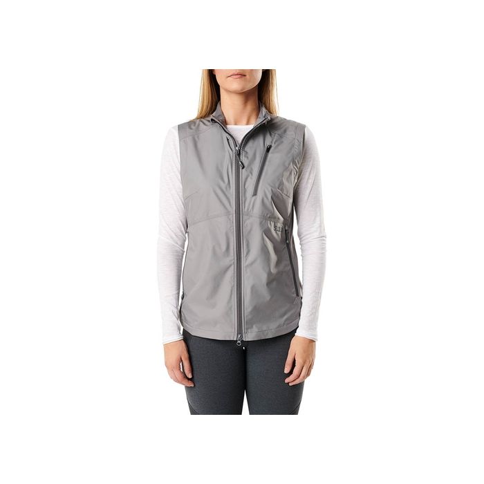 5.11 Cascadia Windbreaker Vest ♀ lunarüstung durch Reißverschlussöffnung in den Handwärmertaschen