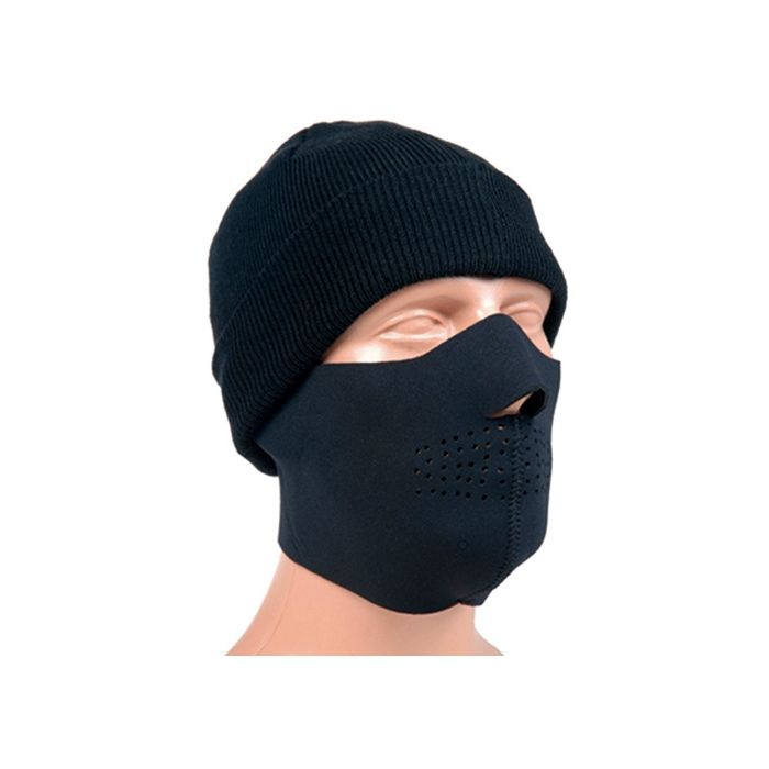 Neopren Gesichtsmaske schwarz - Nr. 6513