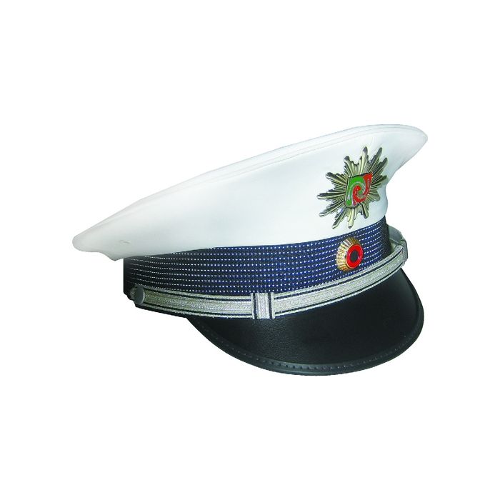  Polizei-Schirmmütze Modell NRW weiß