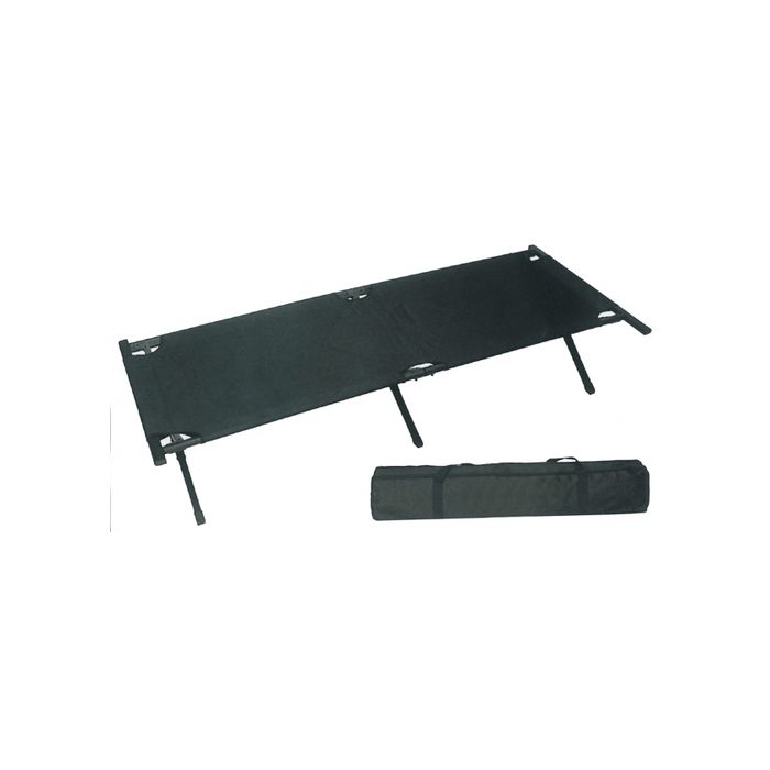 Feldbett - olivgrün - Alu, stabil, schnell aufklappbar, Nylon-Tragetasche - Nr. 6718