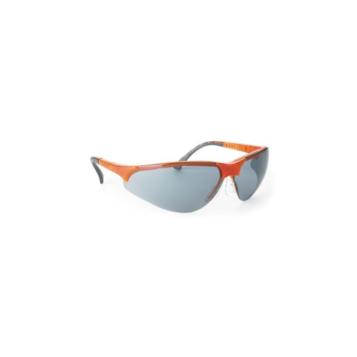Terminator Brille Orange, Glas Carbon-Grau - Ultramodernes Sport-Design - Nr. 7012