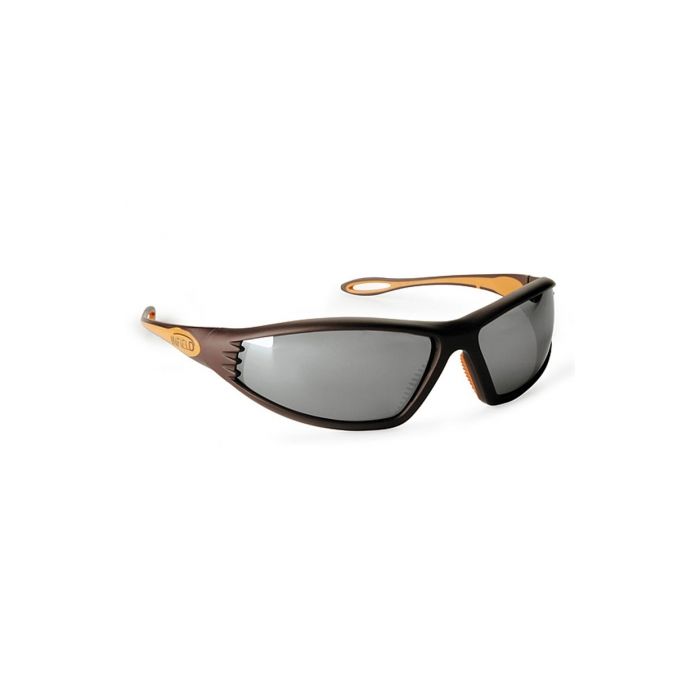 Endor polarisierende Brille Braun / Orange mit Grauglas - Modernes, sportliches Unisex-Zweischeiben-Design - Nr. 7014