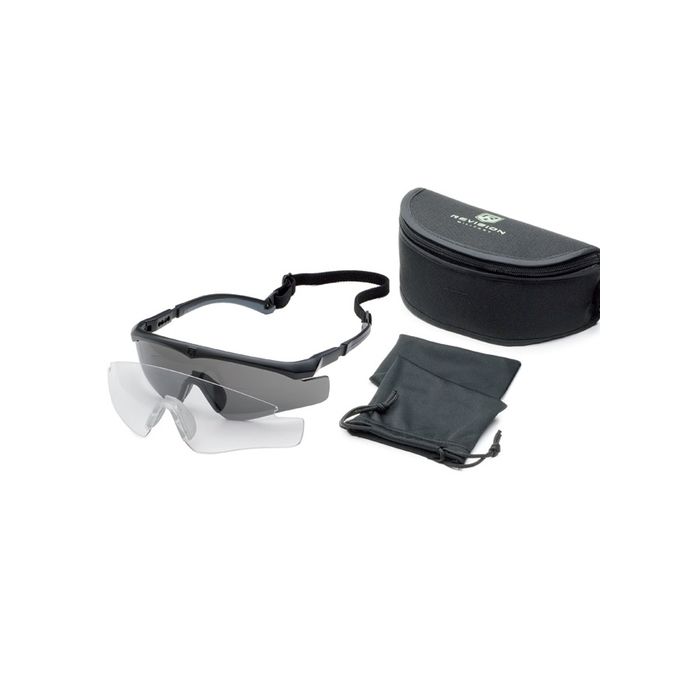 Sawfly TX Essential 2 Gläser Gestell schwarz Kopfgröße ab 60
