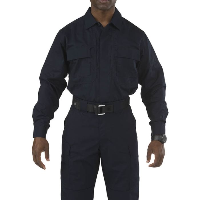 5.11 TacLite TDU Langarm-Hemd Dark Navy