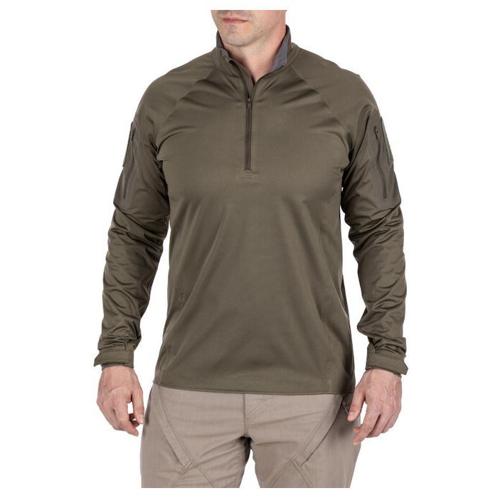 5.11 Waterproof Rapid OPS Langarm-Shirt - Ranger Green