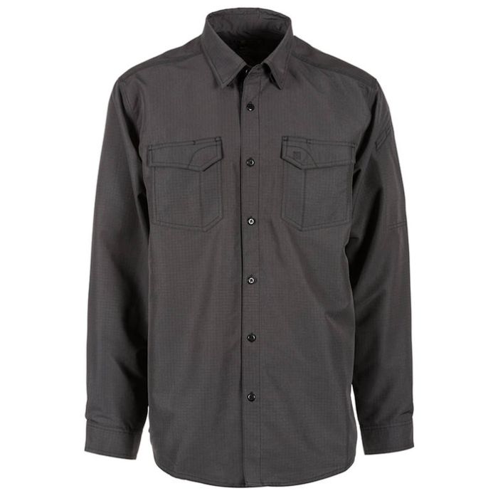 5.11 Fast- Tac™ Langarm-Shirt Charcoal
