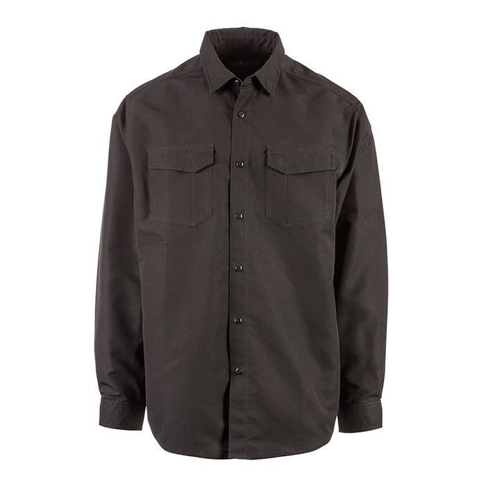 5.11 Fast- Tac™ Langarm-Shirt Schwarz