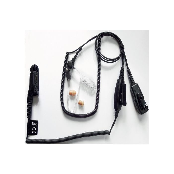 Tarn-Sprechgarnitur „Bodyguard“ Schallschlauch-Headset - passend für SEPURA STP8000