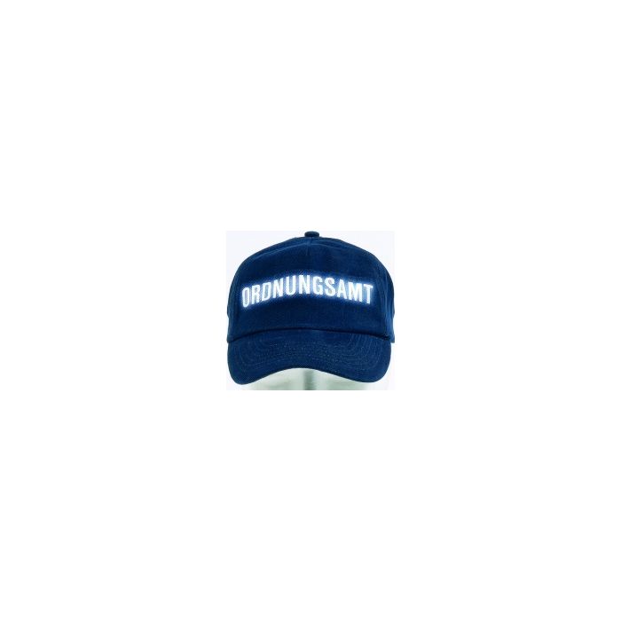 Base-Cap Dunkelblau mit Reflexschrift ORDNUNGSAMT