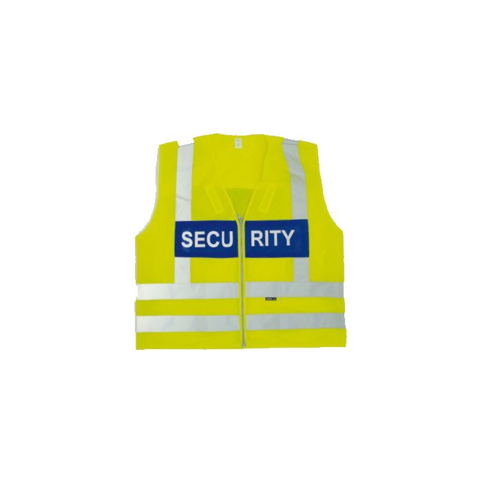 Offizielle Warnweste gemäß EN ISO 20471 ( Klasse 1) - SECURITY