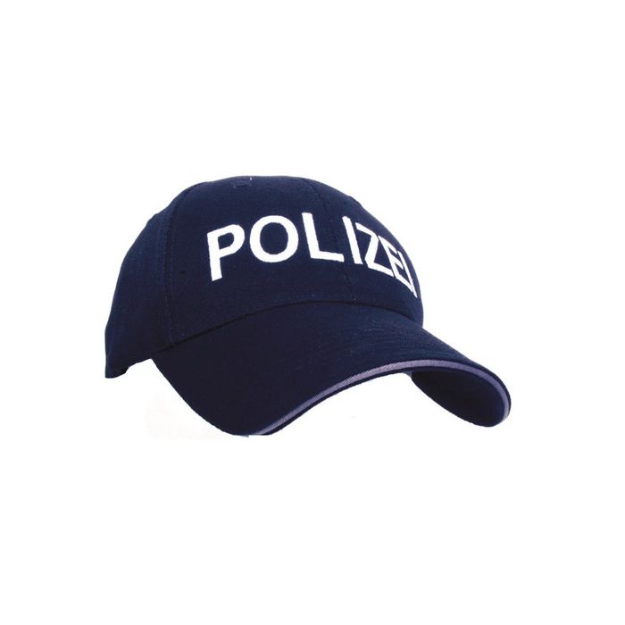 Bestickte Cap POLIZEI