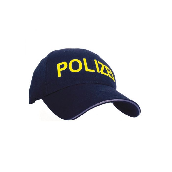 Bestickte Cap Dunkelblau mit gelber Schrift - Nr. 8571