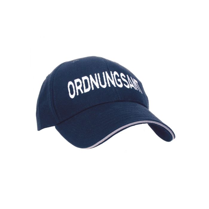 Bestickte Cap Dunkelblau mit weißer Schrift - Nr. 8574